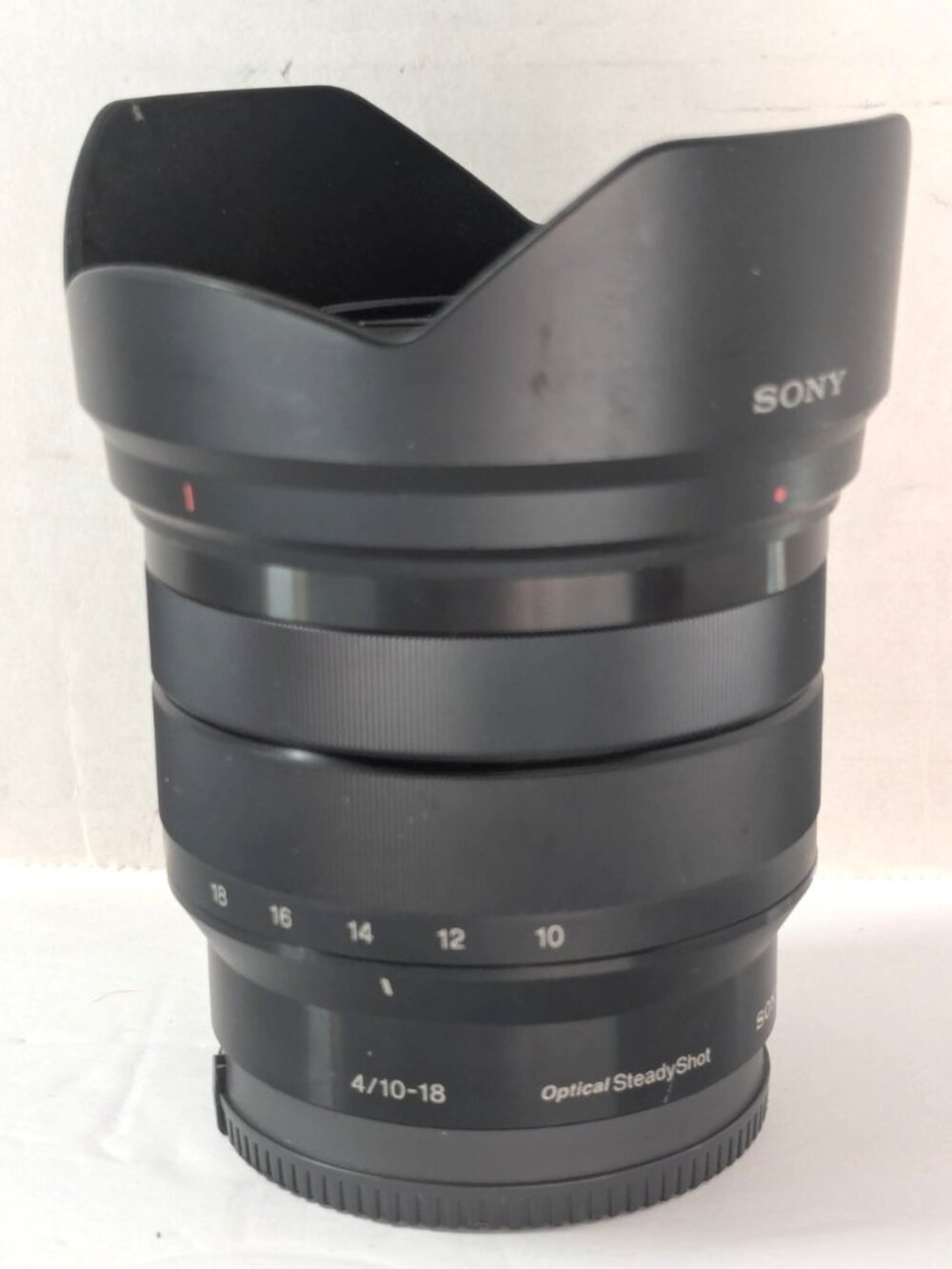 Sony E 10-18mm F4 OSS SEL1018 E-Mount Lens w/ Hood & Caps - Tested